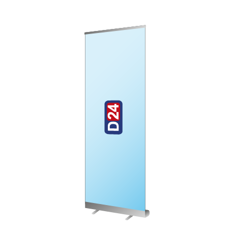 Roll-Up Budget | B 60 cm x H 200 cm | einseitig bedruckt