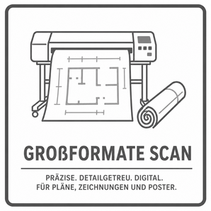 Großformat-Scan & Digitalisierung